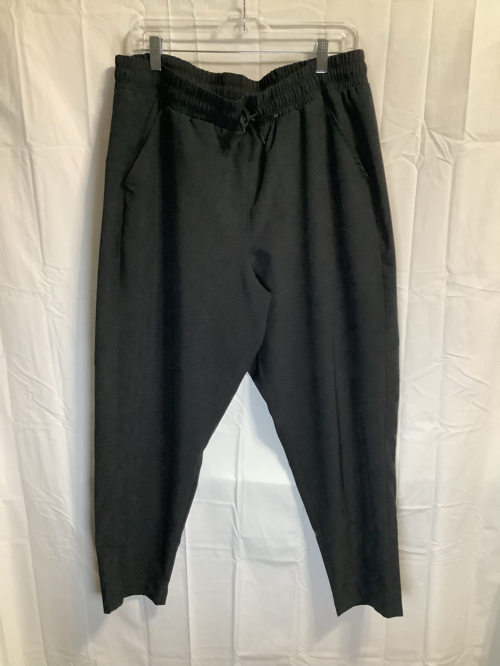 all in motion Black Elastic-Waist Jogger Pants